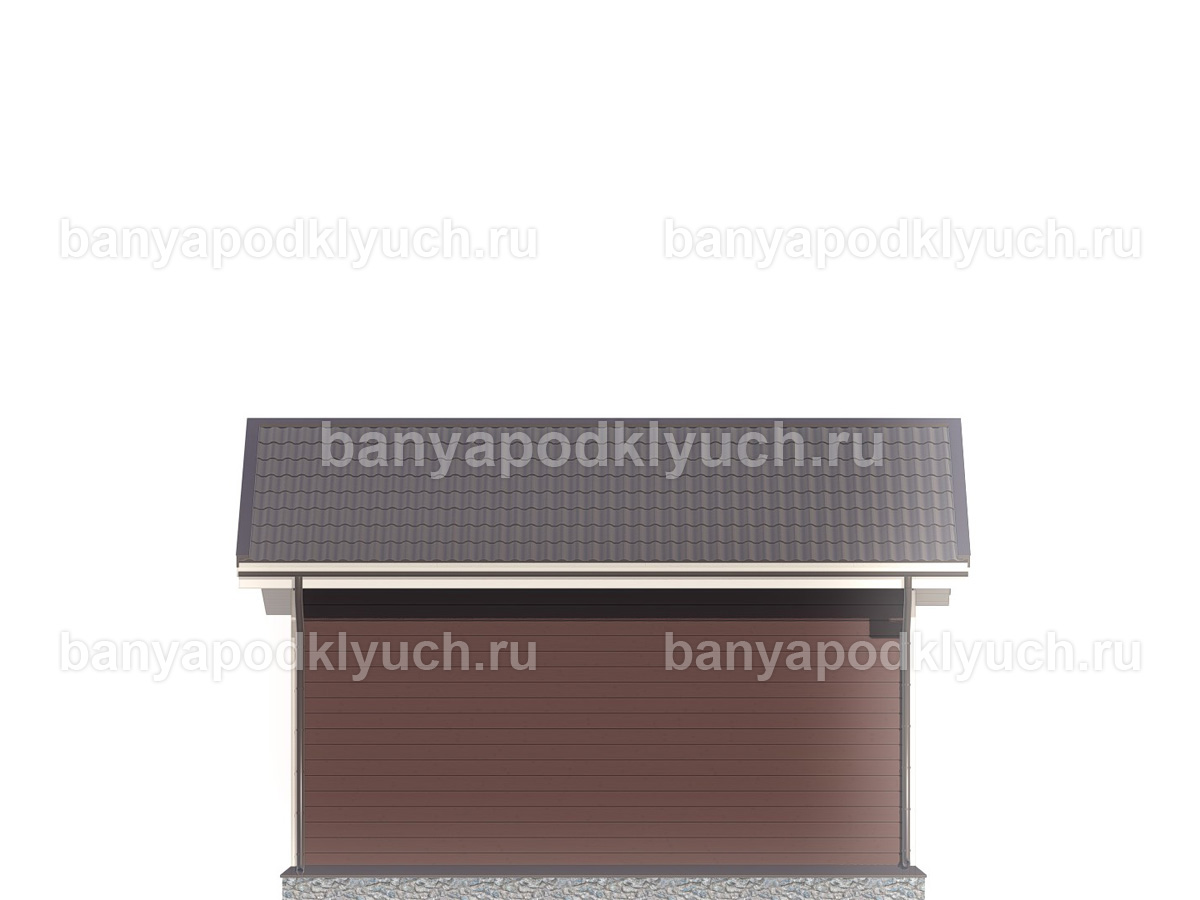 Каркасная баня 6x4 м Каркасная баня 6x4 м
